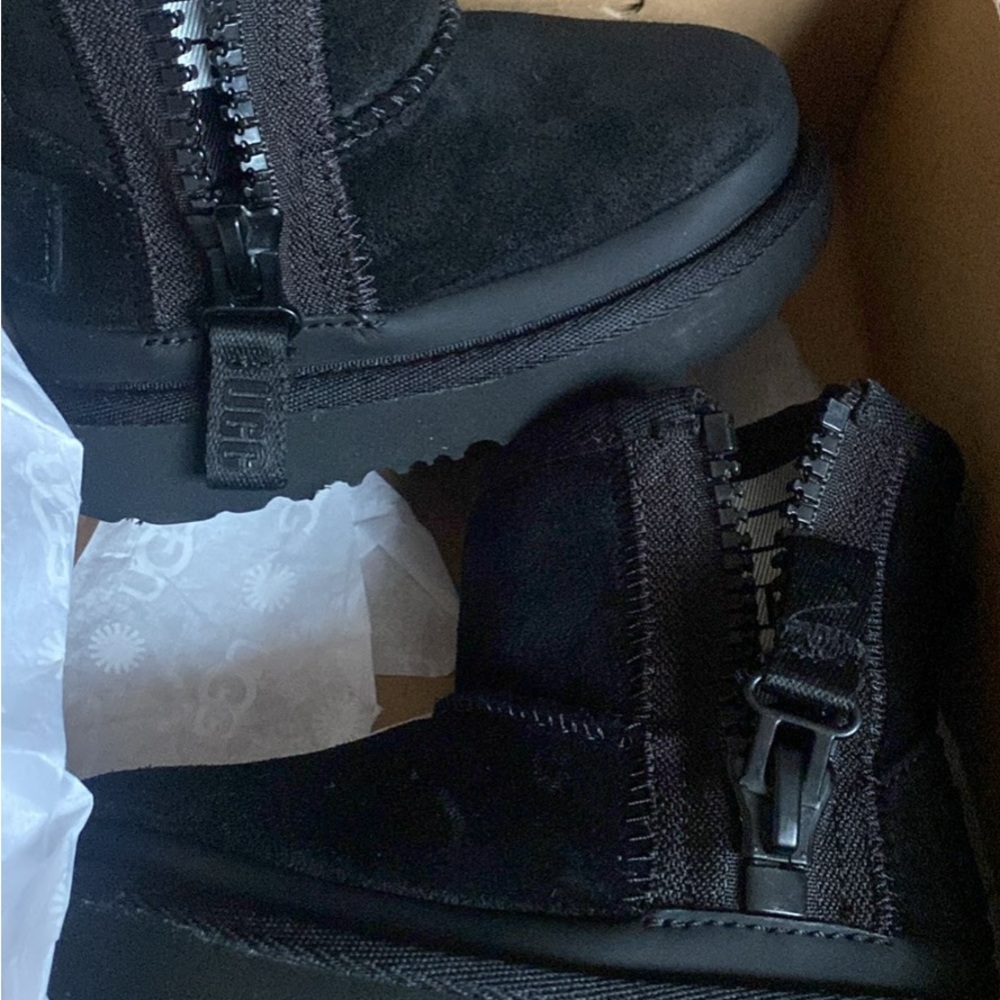 UGG Black Classic Mini Boots